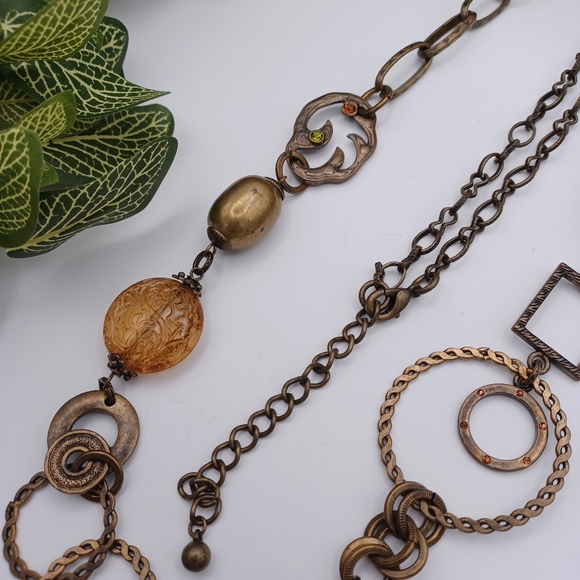 Multi-Color Tribal Necklace - Picture 8 of 11